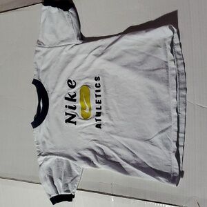Vintage 1990s Nike Athletics ringer tee size Medium